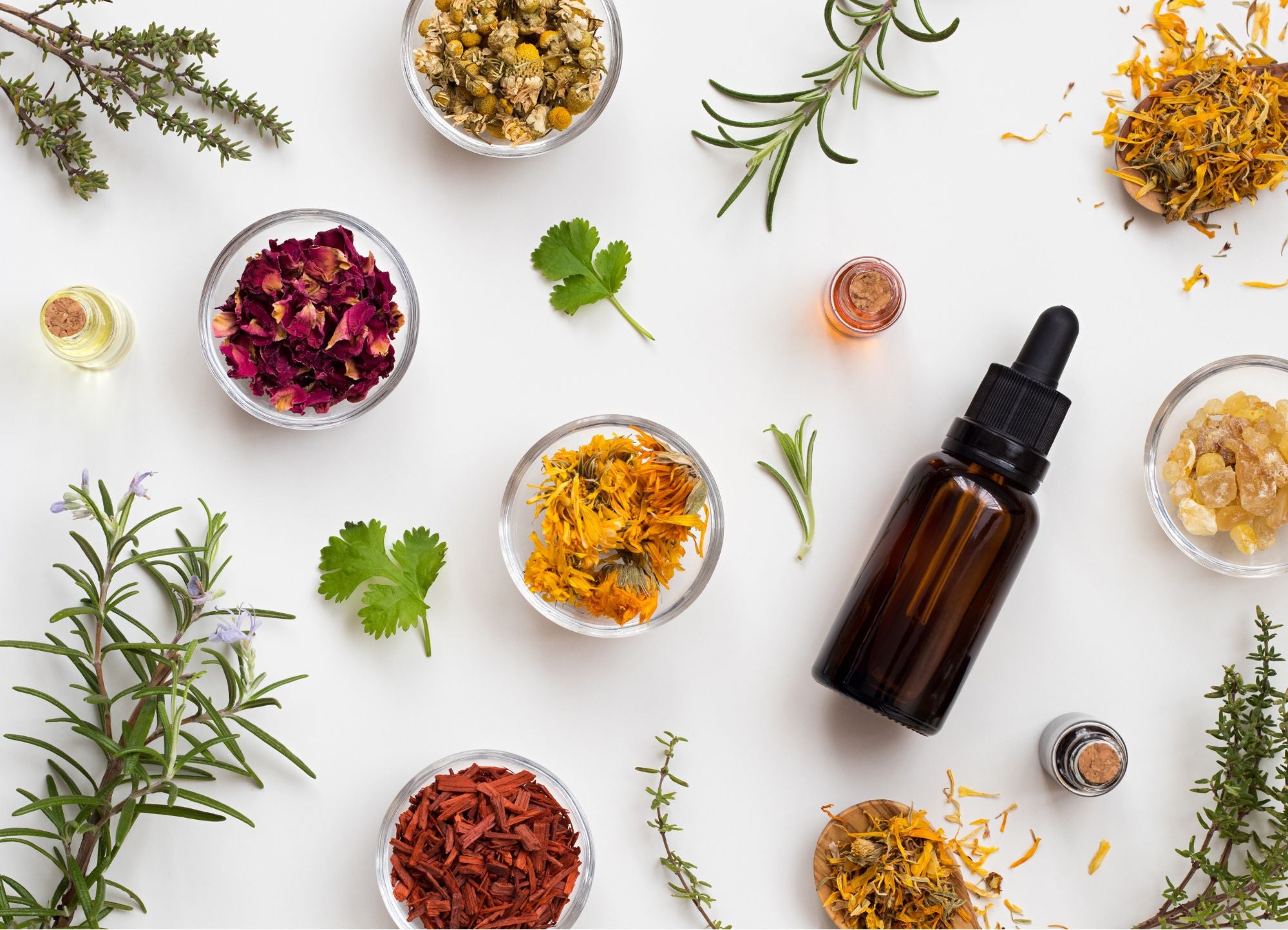 Kräuter und ätherische Öle